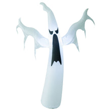 Laden Sie das Bild in den Galerie-Viewer, Aufblasbarer großer Geist, 180 cm mit LED-Beleuchtung. Halloween Deko Luftfigur