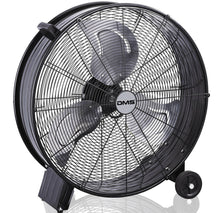 Laden Sie das Bild in den Galerie-Viewer, Windmaschine Ø60 cm mit 160 Watt. Hallenlüfter. Industrielüfter. Trommelventilator