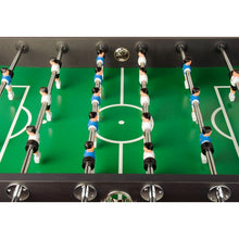 Laden Sie das Bild in den Galerie-Viewer, Turnier Tischfußball Tischkicker 60 kg. Verschiedene Farben z.B. Schwarz, Weiß, Braun, Holz oder diverse Motive. Massiv. Turniermaße.