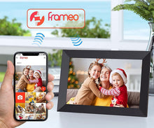 Laden Sie das Bild in den Galerie-Viewer, Bilder vom Handy mit 3 Klicks auf den Bilderrahmen senden: WLAN-Bilderrahmen mit 25,7-cm-IPS-Touch.