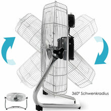 Laden Sie das Bild in den Galerie-Viewer, Windmaschine Bodenventilator Ø50 cm mit 100 Watt. Extrem stark aber sehr leise