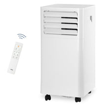 Laden Sie das Bild in den Galerie-Viewer, Mobile Klimaanlage 2100 Watt, 7000 BTU, R290. Farbe: Weiß.