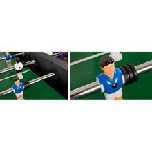Laden Sie das Bild in den Galerie-Viewer, Turnier Tischfußball Tischkicker 60 kg. Verschiedene Farben z.B. Schwarz, Weiß, Braun, Holz oder diverse Motive. Massiv. Turniermaße.