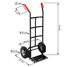 Laden Sie das Bild in den Galerie-Viewer, Profi-Sackkarre Transportkarre 200 kg