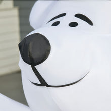 Laden Sie das Bild in den Galerie-Viewer, Aufblasbarer Weihnachts-Eisbär, 172 cm mit LED-Beleuchtung. Weihnachten Deko Luftfigur