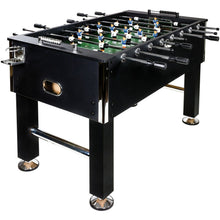 Laden Sie das Bild in den Galerie-Viewer, Turnier Tischfußball Tischkicker 60 kg. Verschiedene Farben z.B. Schwarz, Weiß, Braun, Holz oder diverse Motive. Massiv. Turniermaße.