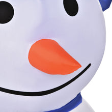 Laden Sie das Bild in den Galerie-Viewer, Aufblasbarer Schneemann mit Drehlichtern, 180 cm mit LED-Beleuchtung. Weihnachten Deko Luftfigur