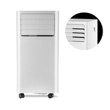 Laden Sie das Bild in den Galerie-Viewer, Mobile Klimaanlage 2100 Watt, 7000 BTU, R290. Farbe: Weiß.