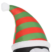 Laden Sie das Bild in den Galerie-Viewer, Aufblasbarer Pinguin, 243 cm mit LED-Beleuchtung. Weihnachten Deko Luftfigur