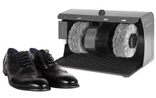Laden Sie das Bild in den Galerie-Viewer, Schuhputzmaschine mit verschiedenen Bürsten, 120 Watt.