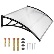 Laden Sie das Bild in den Galerie-Viewer, Vordächer (Regenschutz) mit Rahmen 120/150/200/300 cm Breite. Beliebig erweiterbar.